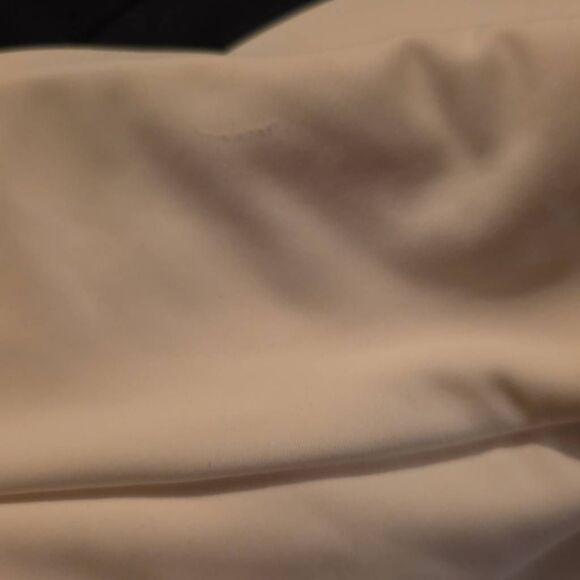 Halara Women's Size XL White Side Ruched Mini Skirt with Undershorts - Picture 3 of 5